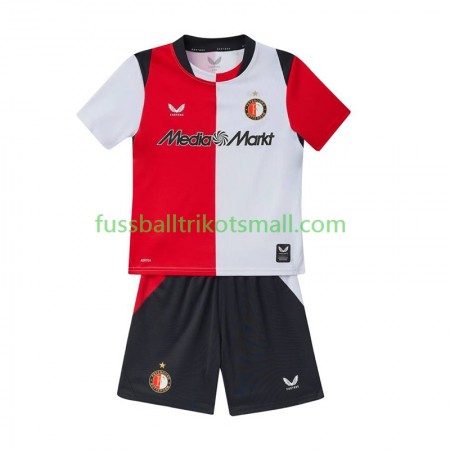 Fußballtrikots Feyenoord Rotterdam Kinder 2026-2027 Kurzarm Heimtrikotsatz kaufen